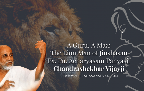 A Guru, A Maa: The Lion Man of Jinshasan Pa. Pu. Acharyasam Panyasji Chandrashekhar Vijayji