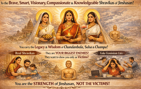 Shravikas, Jaago! A Wake-Up Call for the Women of Jinshasan